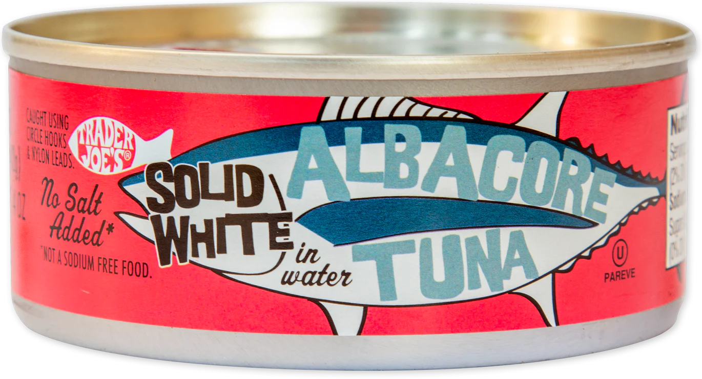 Trader Joe's — Solid White Albacore Tuna, No Salt Added