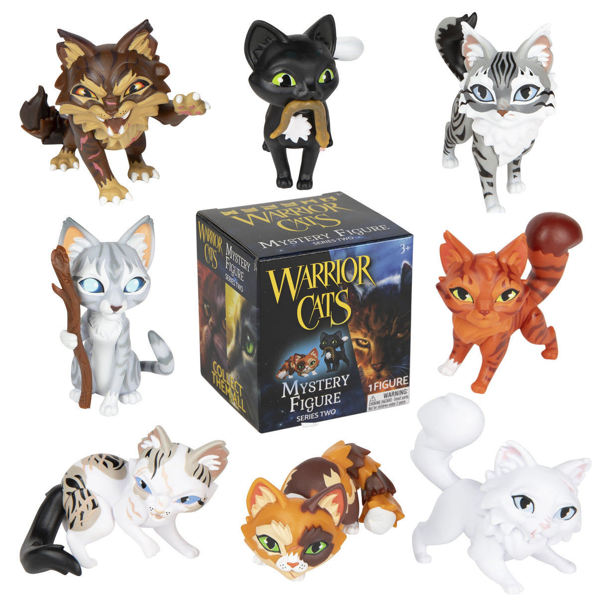 Warrior Cats Series 2 collectible mystery figures