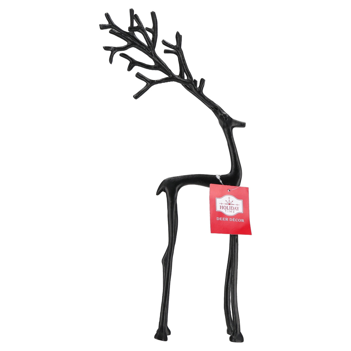 Holiday Time standing deer accent for a Christmas mantel