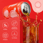 poppi Classic Cola soda with 5g sugar