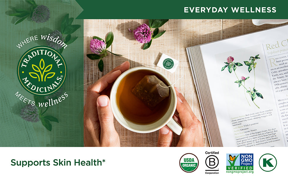 Visit the Traditional Medicinals Store — Traditional Medicinals Organic Spearmint, 16 Tea Bags - product image 29