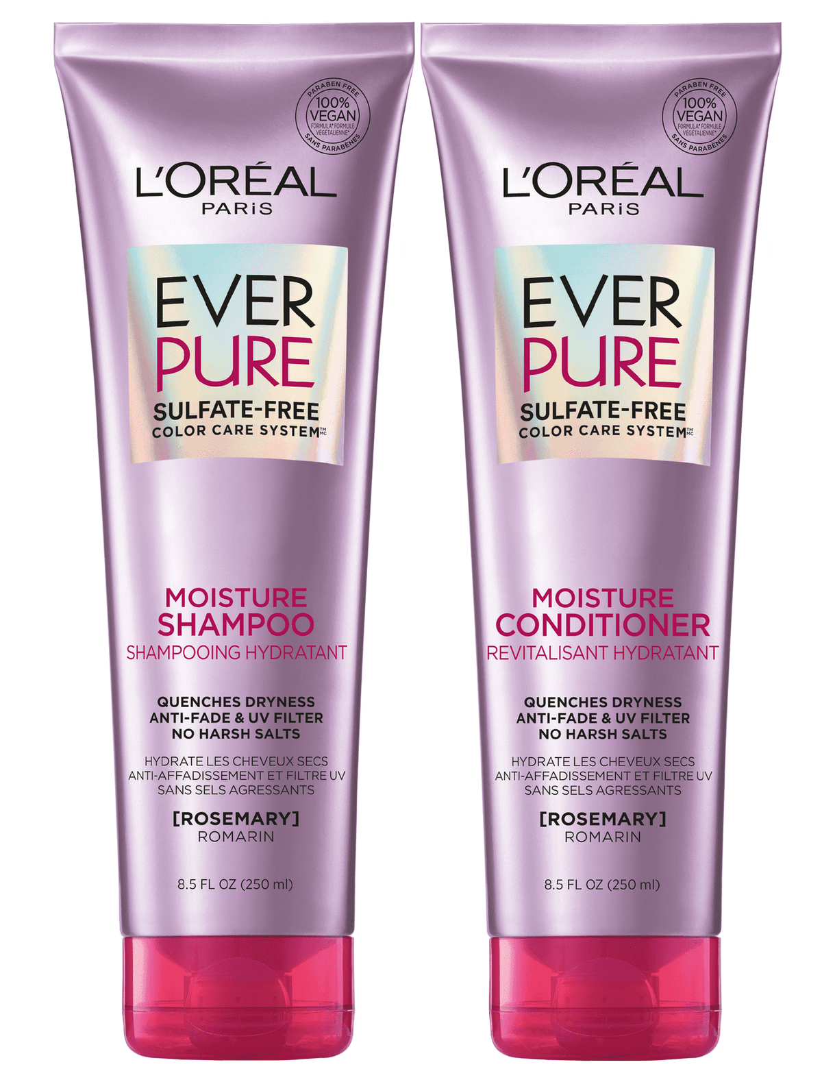 L’Oréal Paris EverPure moisturizing hair care system