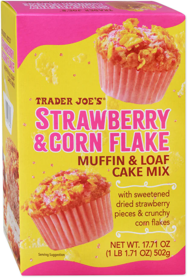 Trader Joe's — Strawberry & Corn Flake Cake Muffin & Loaf Cake Mix