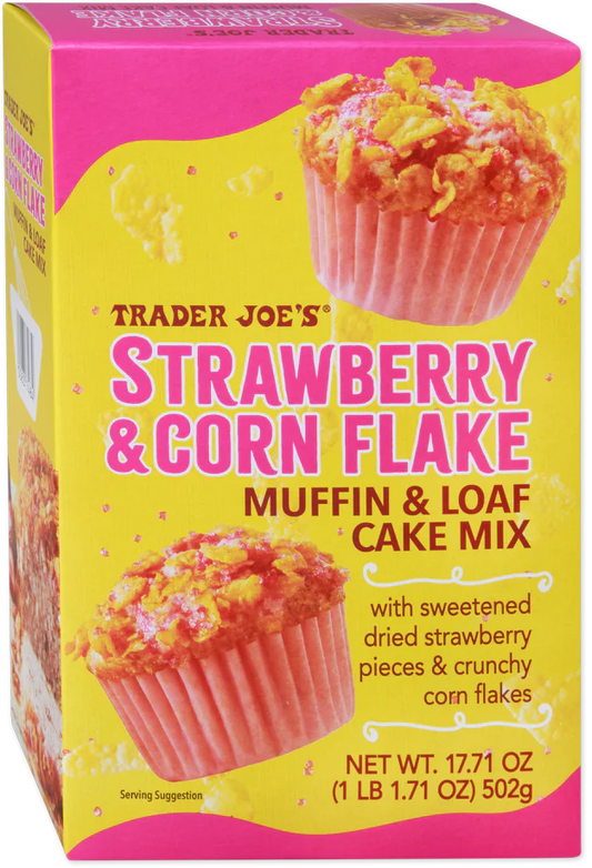 Trader Joe's — Strawberry & Corn Flake Cake Muffin & Loaf Cake Mix