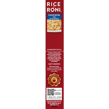 Rice-A-Roni chicken flavor rice side dish