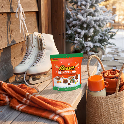 Christmas snack assortment with REESE'S PIECES candy