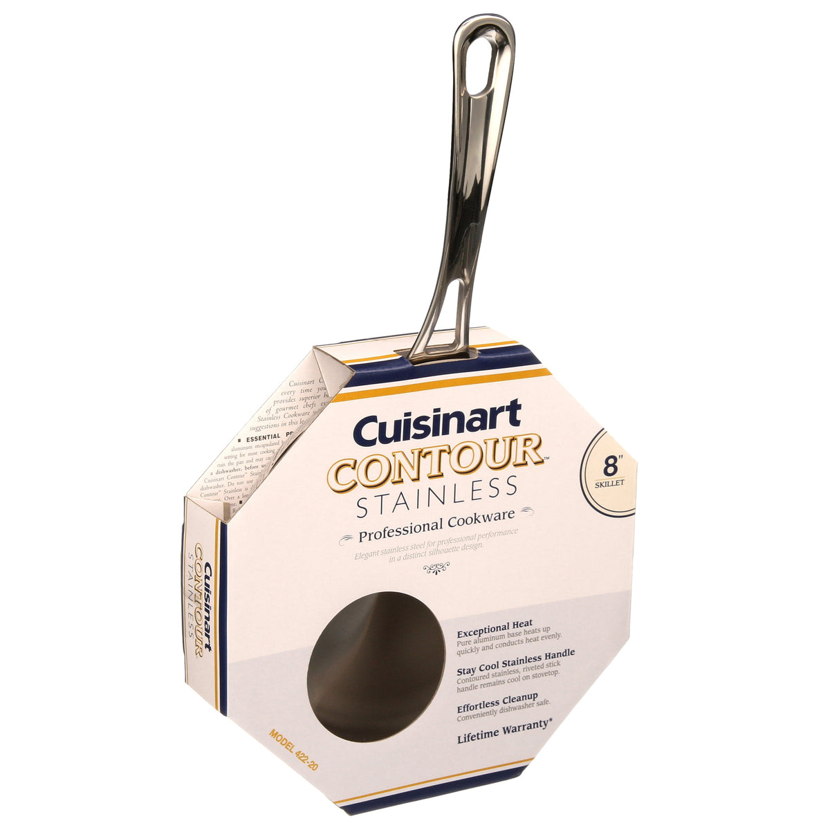 Cuisinart Contour skillet with stainless steel cooking surface