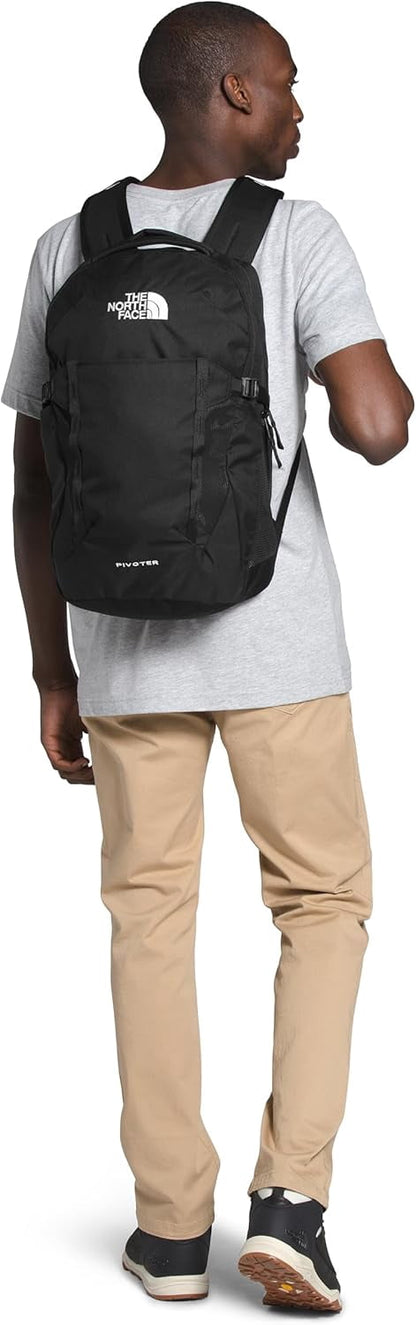 Unisex black The North Face backpack with 29L capacity