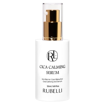 Rubelli Cica Calming Serum and cream skincare set