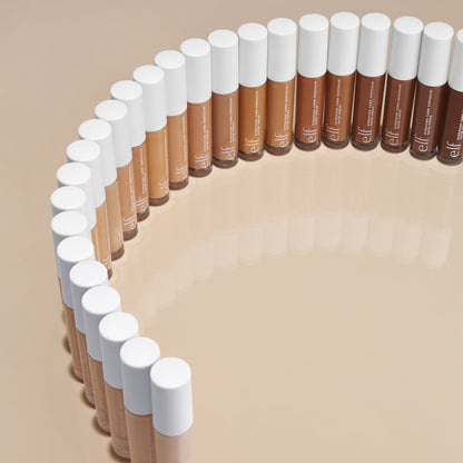e.l.f. Deep Chestnut concealer with a satin finish