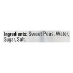 Le Sueur sweet peas with 140 mg sodium per serving