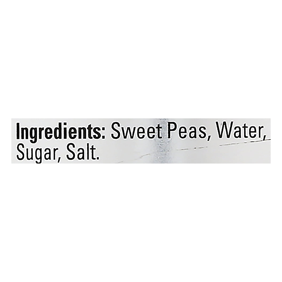 Le Sueur sweet peas with 140 mg sodium per serving