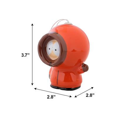 South Park Kenny holiday ornament with hooded eyes
