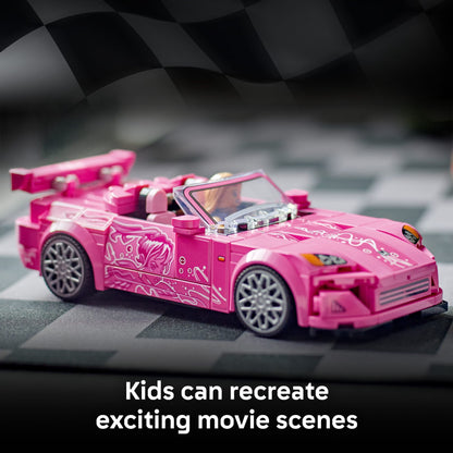 LEGO Honda S2000 with anime-style graphics