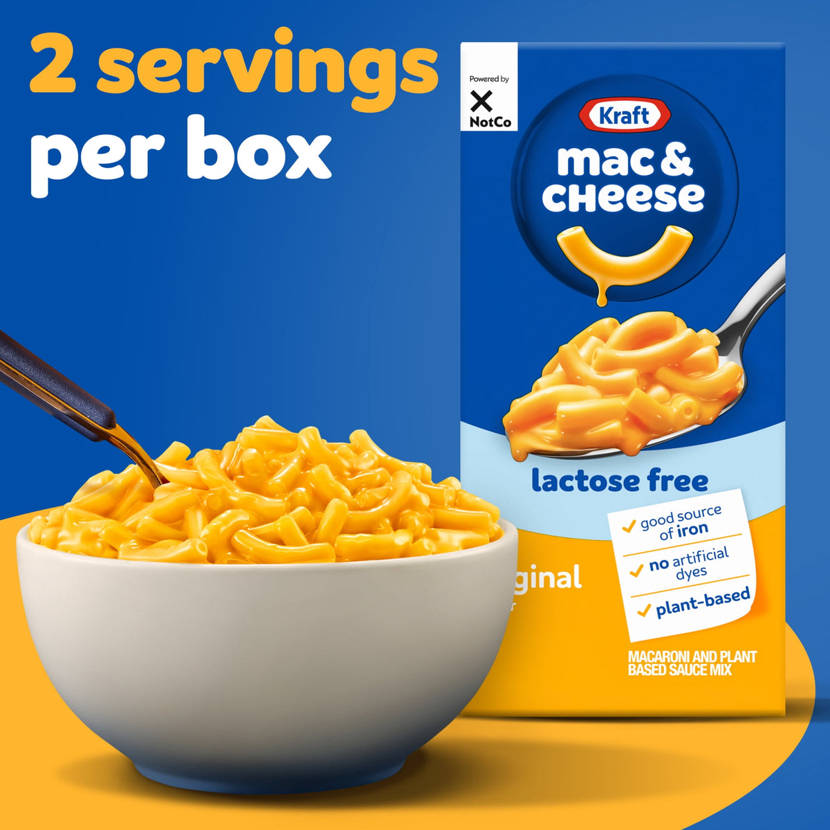 Original Flavor plant-based macaroni and cheese by Kraft NotCo