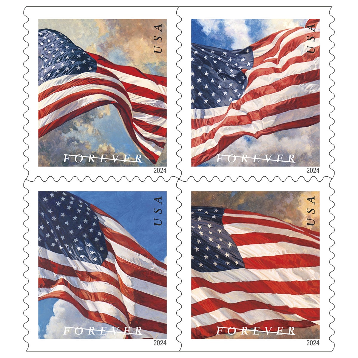 USPS First-Class Forever Stamp 100-count booklet pack