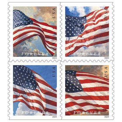 USPS First-Class Forever Stamp 100-count booklet pack