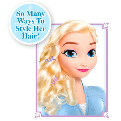 Elsa styling head with wear-and-share accessories