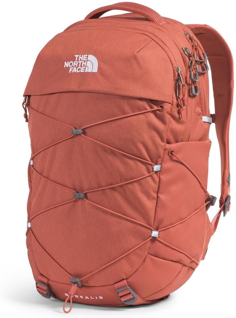 The North Face Borealis backpack with bungee straps