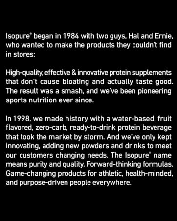 Isopure Zero Carb Whey Isolate Protein Powder, Creamy Vanilla 3 LB - product image 55