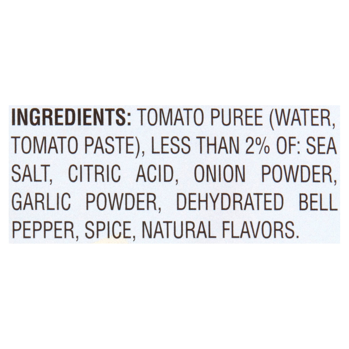Great Value sauce made with California-grown tomatoes