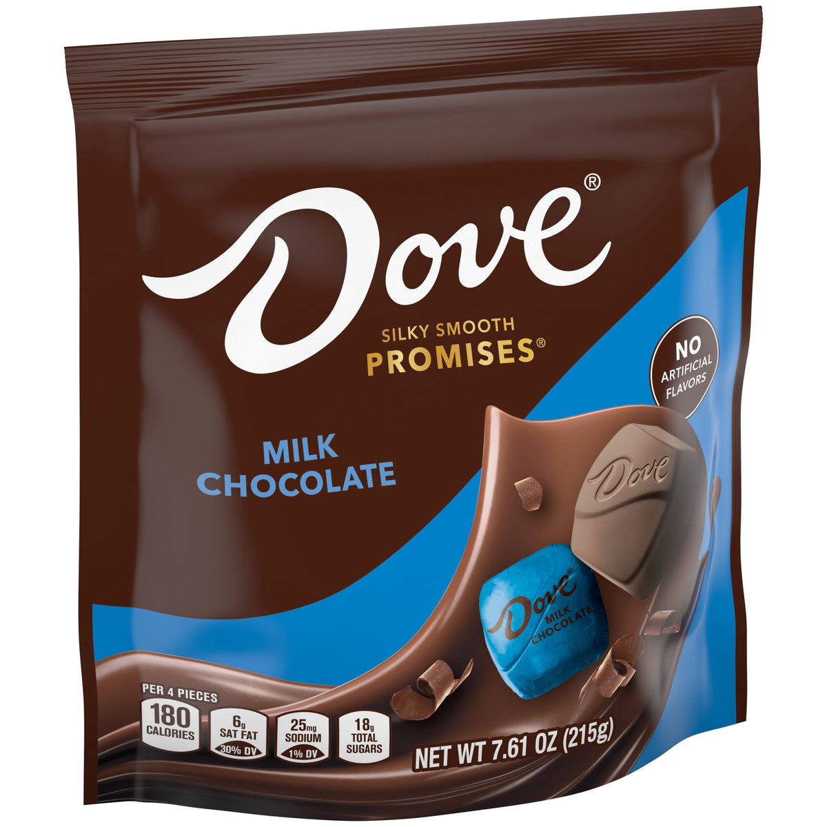 DOVE PROMISES milk chocolate with wrapper affirmations