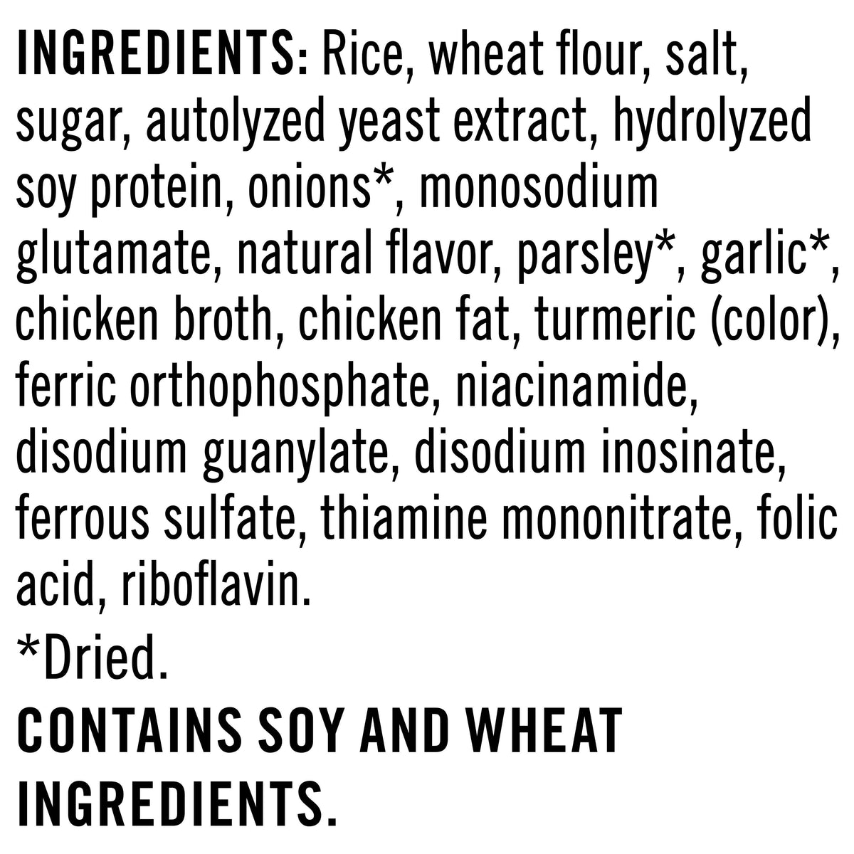 Rice-A-Roni chicken broth and herbs pantry meal