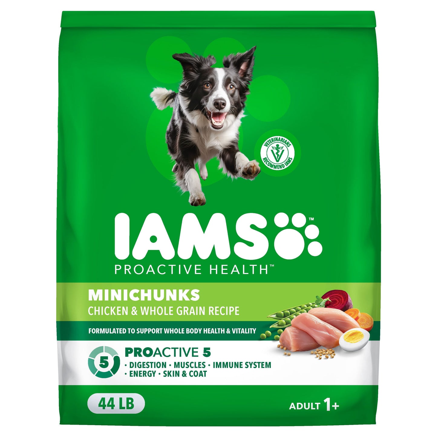 IAMS Proactive Health Minichunks chicken recipe adult dry dog food