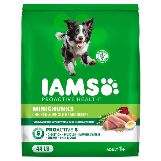 IAMS Proactive Health Minichunks chicken recipe adult dry dog food