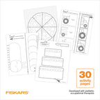 Fiskars arts and crafts cutting practice set