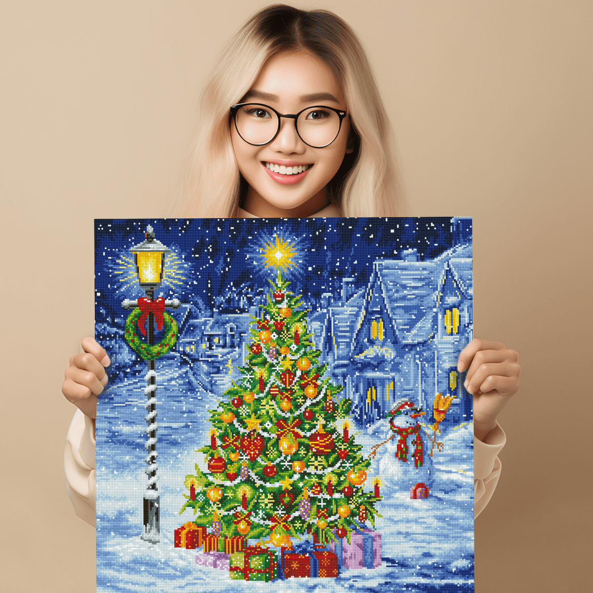 Oh Christmas Tree diamond art kit for adults
