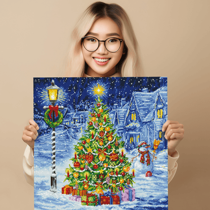 Oh Christmas Tree diamond art kit for adults