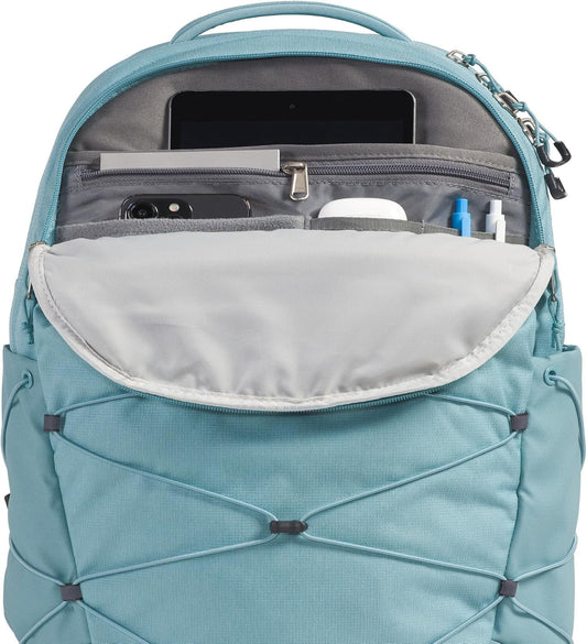 Blue Eclipse Borealis backpack with bungee straps
