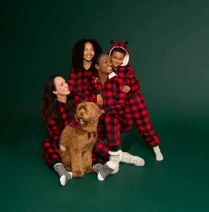 Jolly Jammies men's plaid pajamas for Christmas