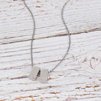 Anavia friendship necklace with dainty cube pendants