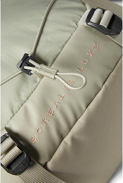 The North Face Borealis Luxe backpack in a neutral gray finish