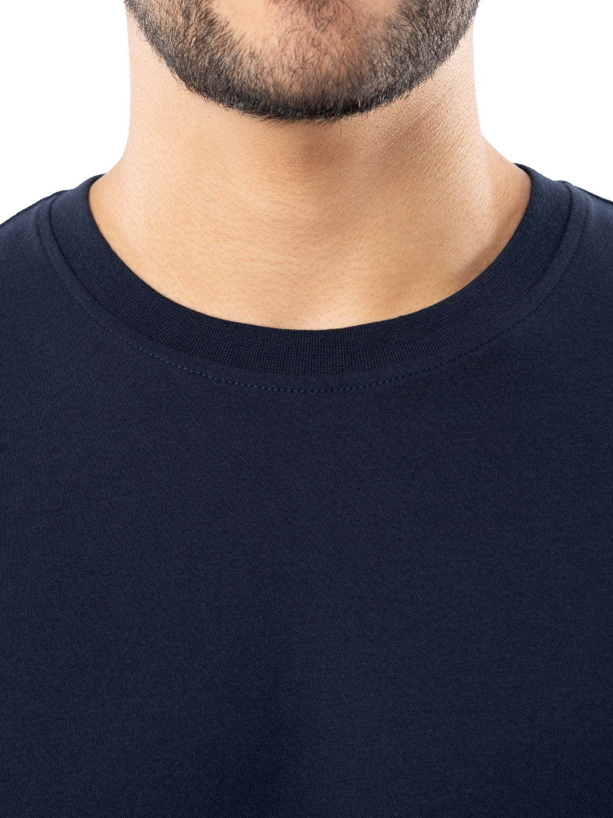 Men's crewneck tee and fleece pajama pants set