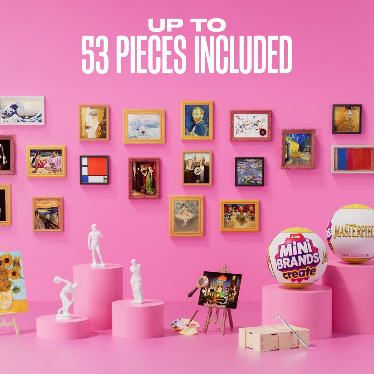 ZURU Mini Brands Create Mini Masterpieces art collectible