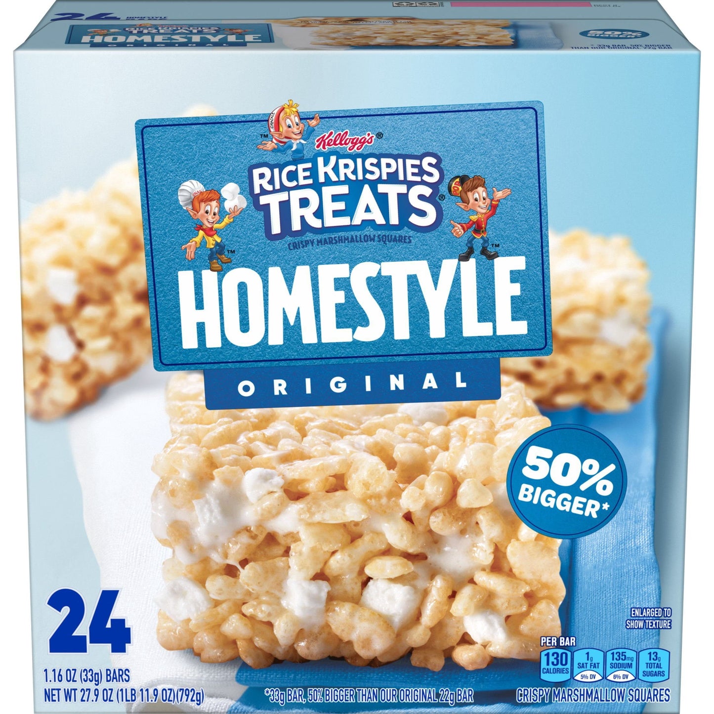 Rice Krispies Treats Homestyle Snack Bars 24 count