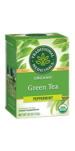 Visit the Traditional Medicinals Store — Traditional Medicinals Organic Spearmint, 16 Tea Bags - product image 66