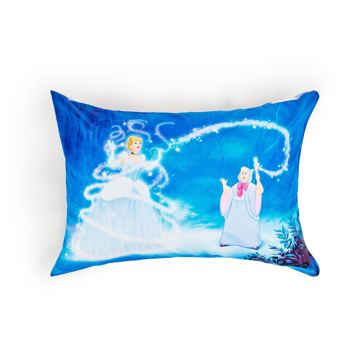 Cinderella themed microfiber pillowcase in multicolor