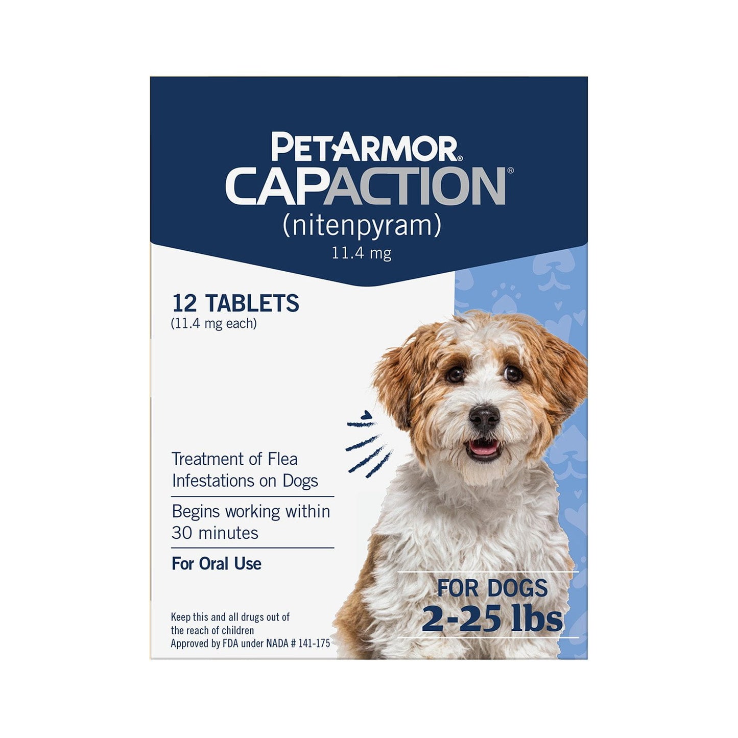 PetArmor CapAction flea tabs for dogs 12 count