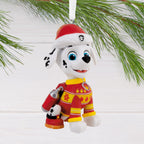 Paw Patrol firefighting Dalmatian holiday tree ornament