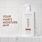 Native Coconut and Vanilla moisturizing hair shampoo