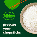 Bibigo sticky white rice bowl product
