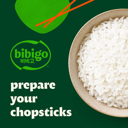 Bibigo sticky white rice bowl product