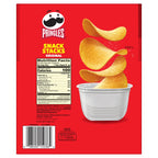 Pringles Original chips packaging detail