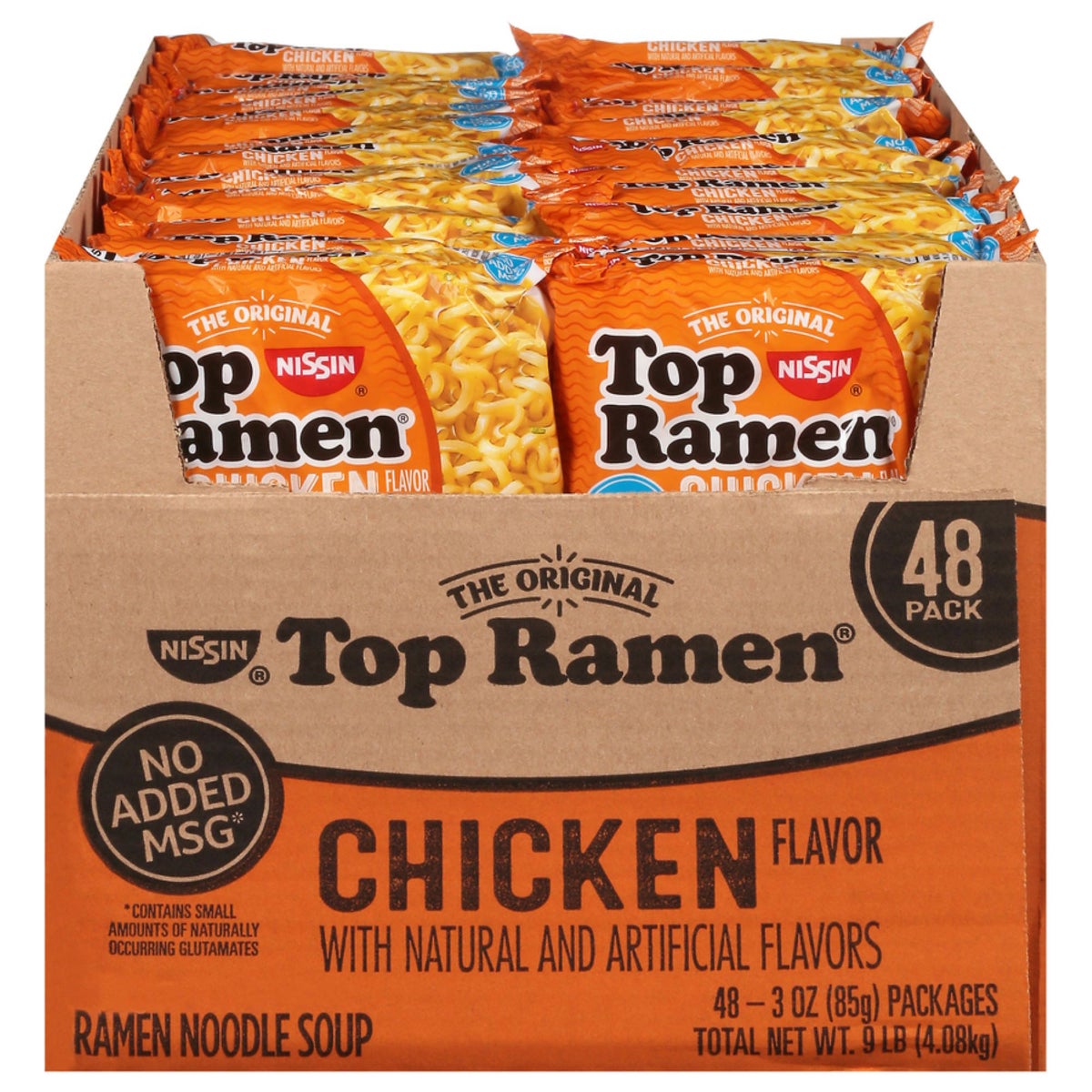 Nissin Top Ramen chicken pantry staple