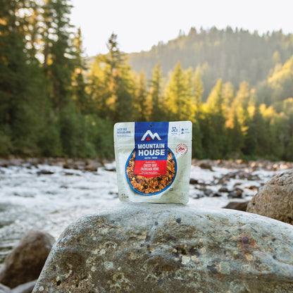 Mountain House shelf-stable meal kit packaging