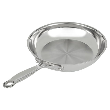 Cuisinart 8-inch skillet with polished stainless steel exterior